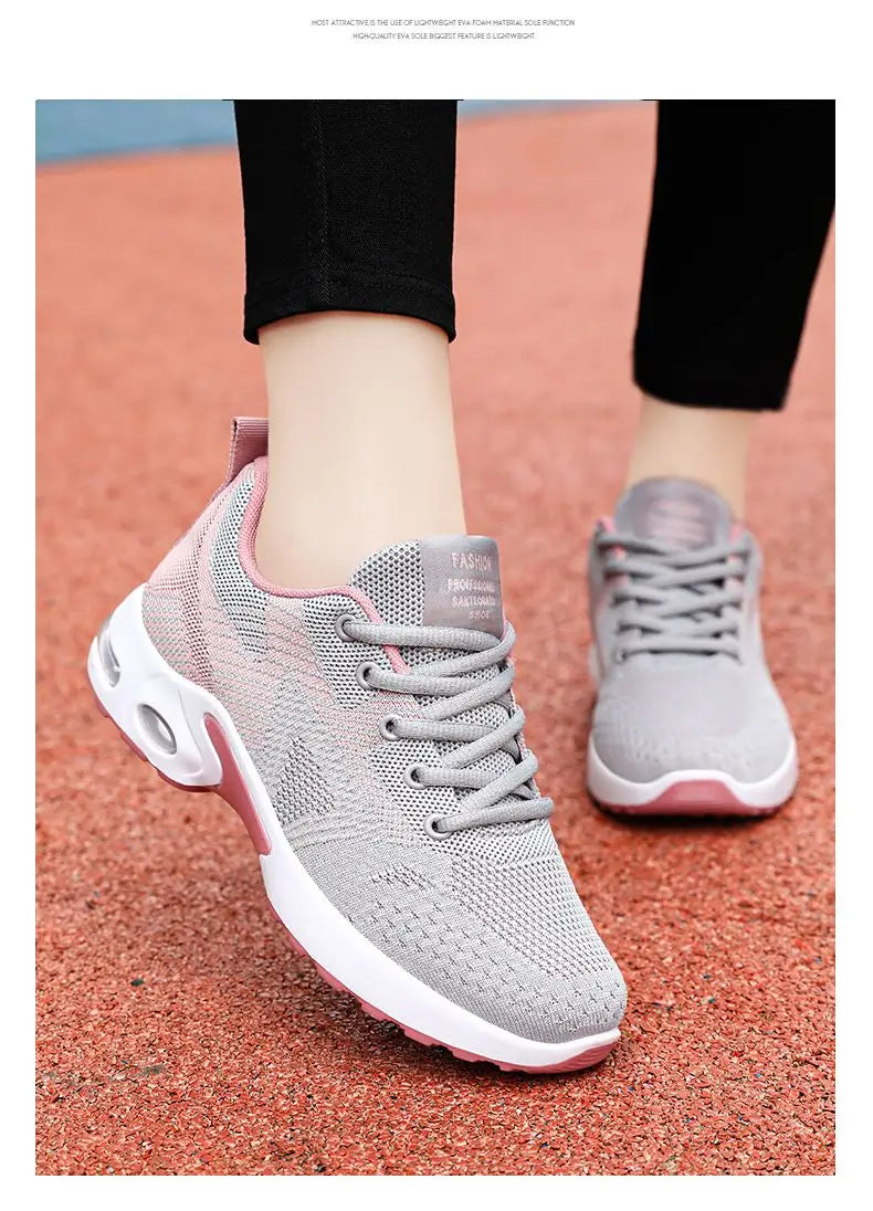 Women's shoes casual sneaker soft soled mesh breathable casual shoes Running light travel shoes  women's summer shoes