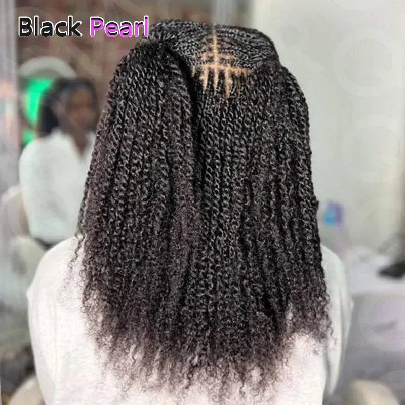 Best Sale QVR Afro Kinky Bulk Twist Braids Hair100% Human Hair for Braiding Dreadlocks Extentions Remy Bulk Hair No Attachment