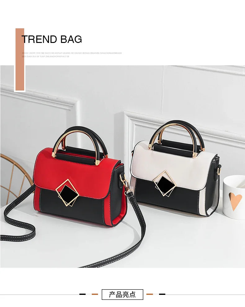 Famous Designer Brand Bags Women Leather Handbags  Luxury Ladies Hand Bags Purse Fashion Shoulder Bags