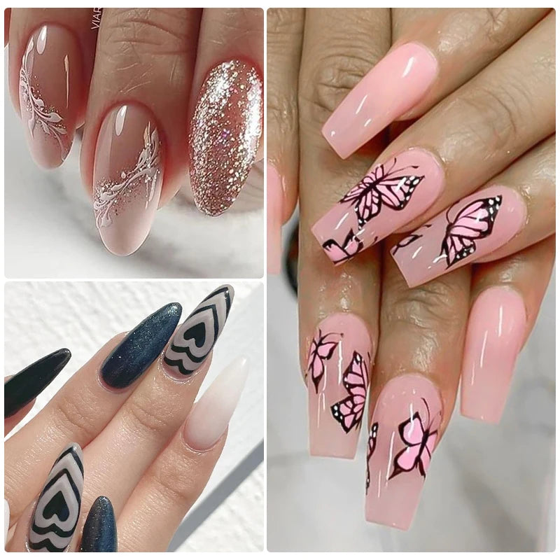 Nail Stamping Plate Flower Leaf Geometry Stamp Template Snakeskin Nail Image Plate Stencil DIY Printing Stainless Steel Tools