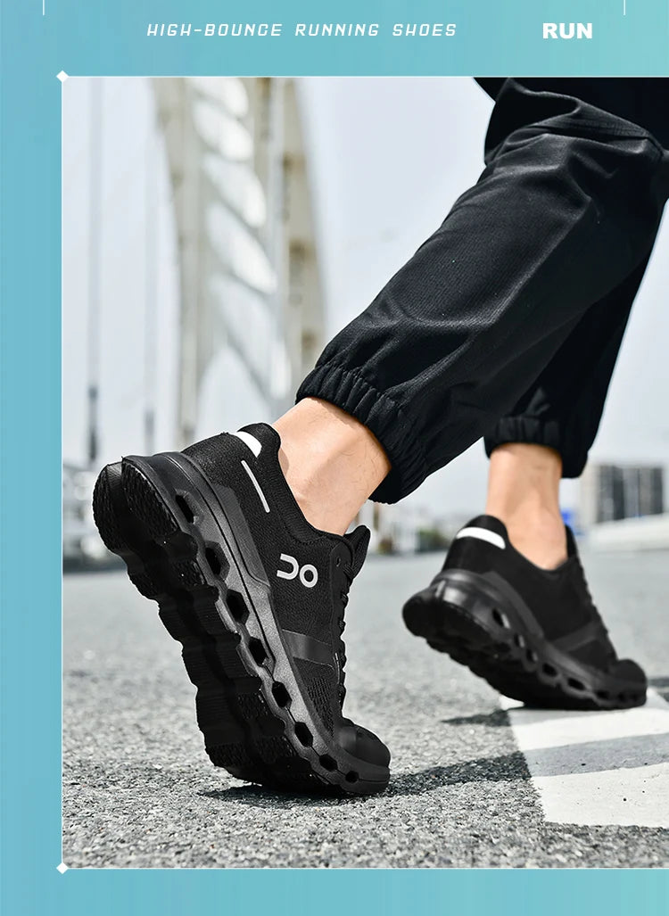 2025 Men Running Shoes comprehensive Mens shoes sneakers Cozy Breathable lining flick Hollow-out shoe soles Male Tennis Walking