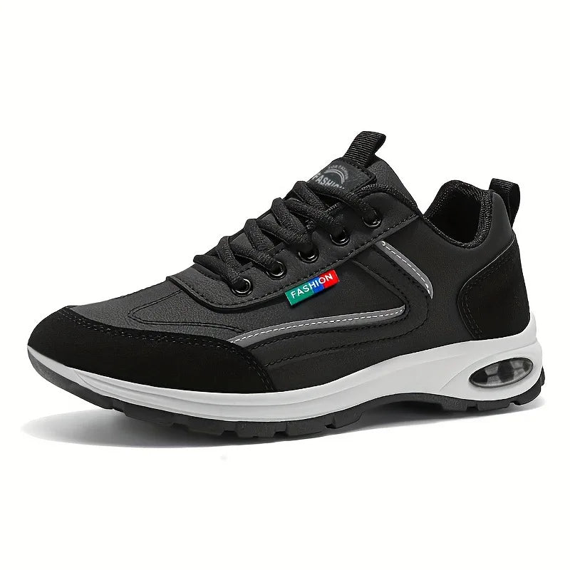 New spring casual and versatile men's sneakers, travel shoes and running sports shoes in large sizes