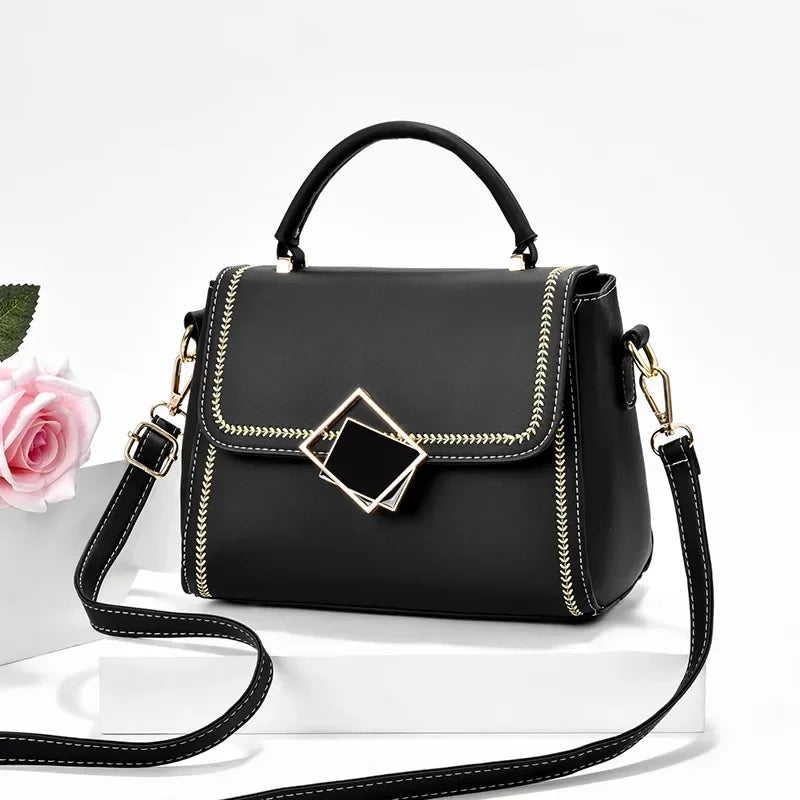 Famous Designer Brand Bags Women Leather Handbags  Luxury Ladies Hand Bags Purse Fashion Shoulder Bags