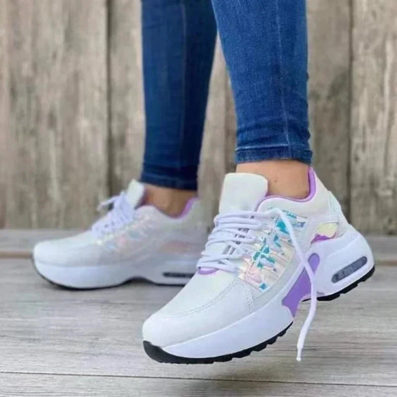 Tenis Women Sneakers Platform Casual Shoes for Women 2025 New Comfort Mesh Anti-slip Running Shoes Plus Size Zapatillas De Mujer