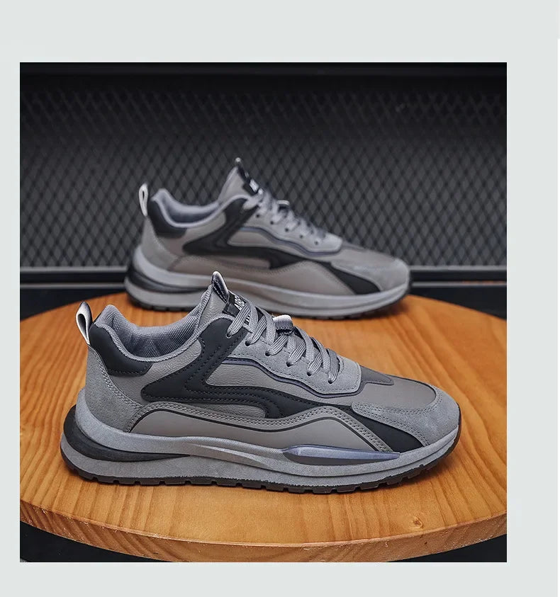 Oulylan Outdoor Jogging Sport Shoes Fashion Lightweight Casual Shoes Breathable Men Running Sneakers Comfortable Tennis Shoes
