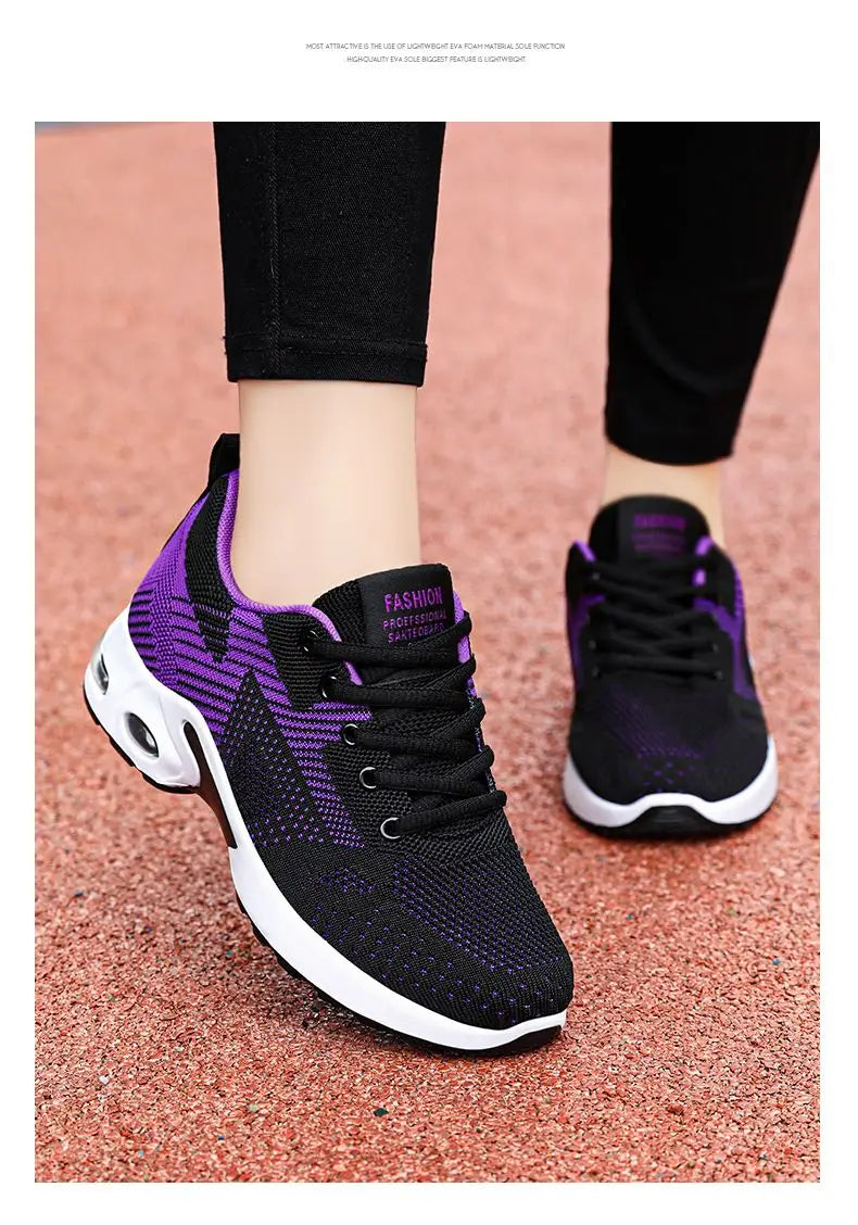 Women's shoes casual sneaker soft soled mesh breathable casual shoes Running light travel shoes  women's summer shoes
