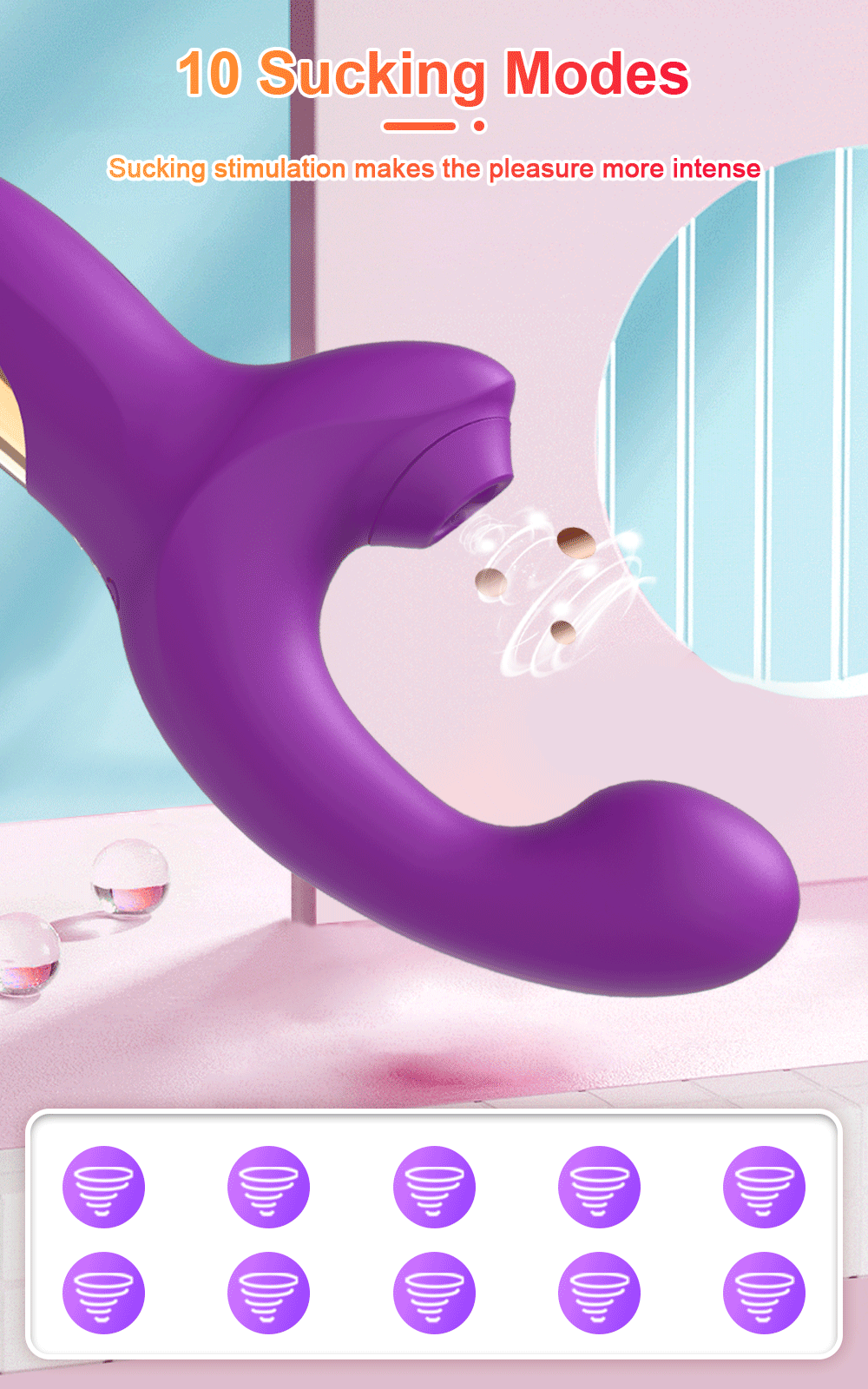 G Spot Vibrator 20 Speeds Clit Sucking Toy Dildo Adult Sex Toys Clitoral Stimulator Vibrating Finger Massager Dildos For Women