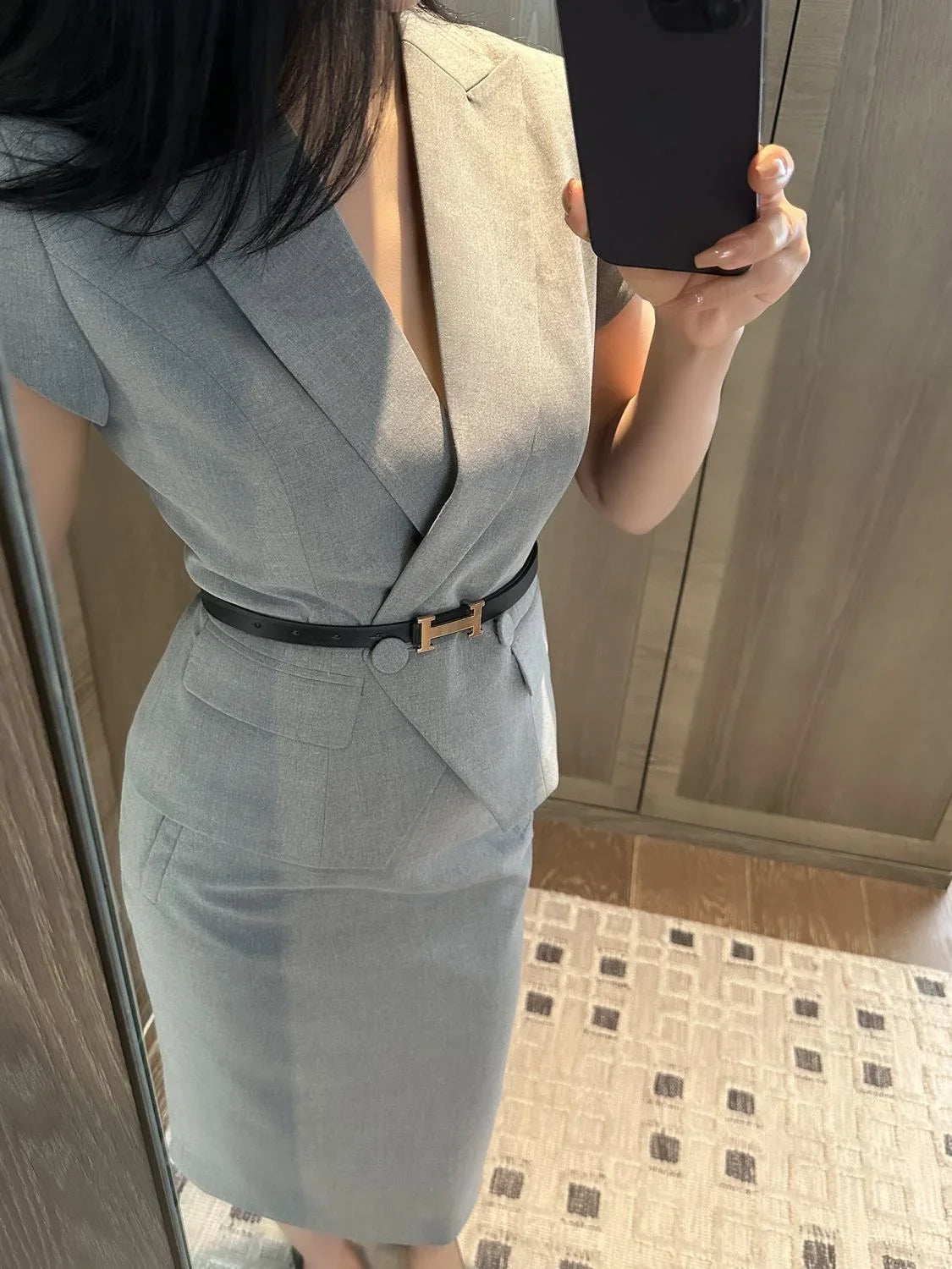 Short Sleeve Woman Outfit Sexy Office Skirt 2 Pieces Sets for Women Korea New in The Same Clothing Trend 2024 Festival Matching