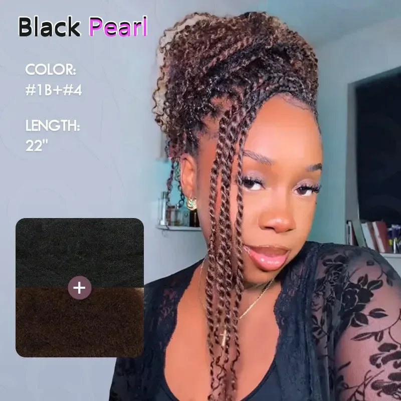 Best Sale QVR Afro Kinky Bulk Twist Braids Hair100% Human Hair for Braiding Dreadlocks Extentions Remy Bulk Hair No Attachment