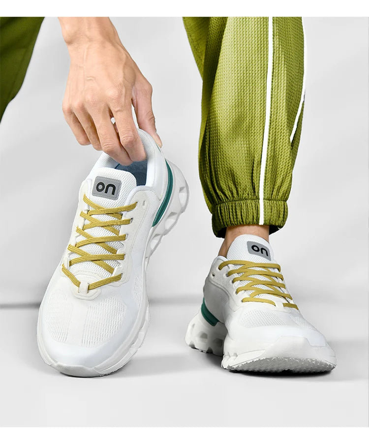 2025 Men Running Shoes comprehensive Mens shoes sneakers Cozy Breathable lining flick Hollow-out shoe soles Male Tennis Walking