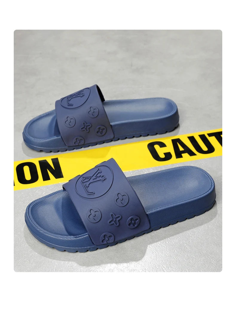 2025Summer New Refreshing Breathable Comfort and Casual plus Size Men's Casual Slip-on Slippers High Quality Sandals