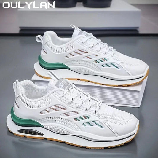 Oulylan Outdoor Jogging Sport Shoes Fashion Lightweight Casual Shoes Breathable Men Running Sneakers Comfortable Tennis Shoes