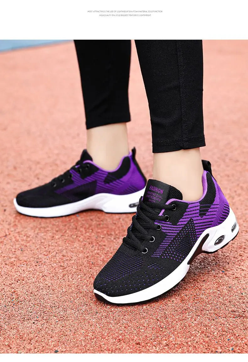 Women's shoes casual sneaker soft soled mesh breathable casual shoes Running light travel shoes  women's summer shoes