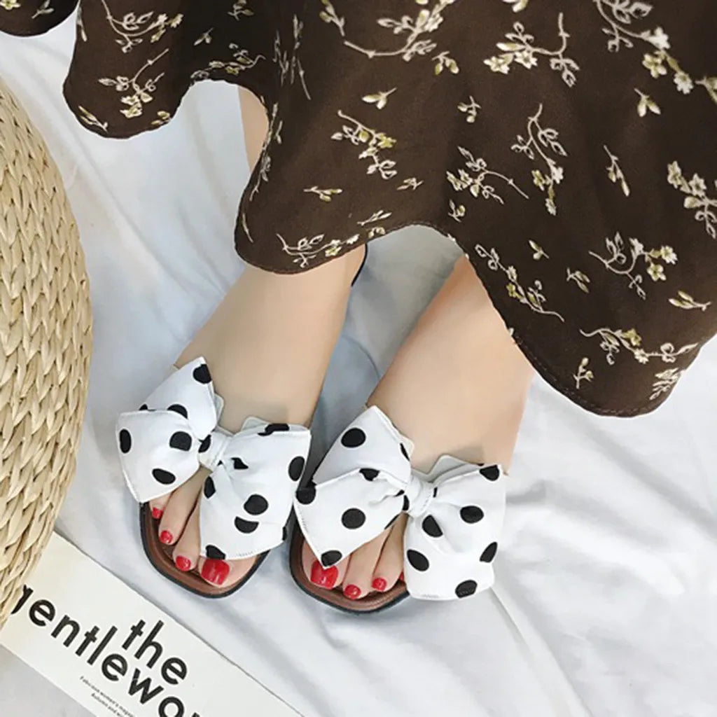 Women's Summer Bohemian Clip Toe Flip Flops Non-Slip Flat Slippers Beach Shoes House Bathroom Non-Slip Shoes Slides