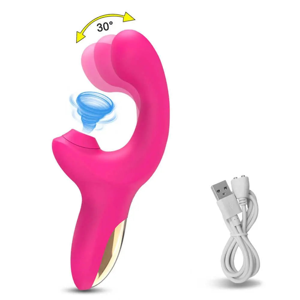G Spot Vibrator 20 Speeds Clit Sucking Toy Dildo Adult Sex Toys Clitoral Stimulator Vibrating Finger Massager Dildos For Women