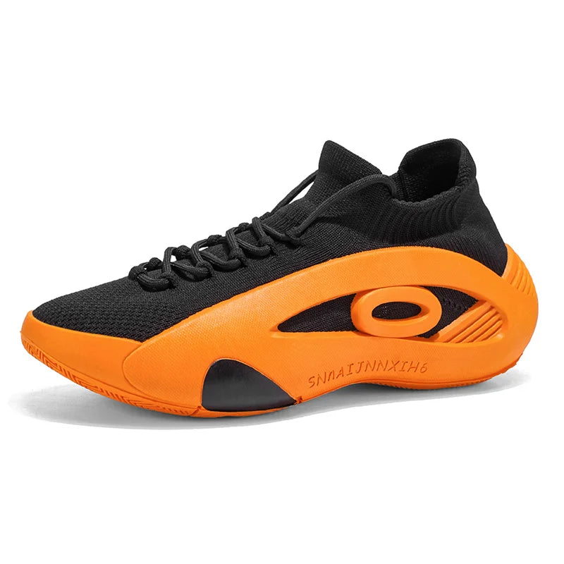 New Arrival Black Green Summer Sneakers for Men Breathable Socks Casual Sports Shoes Men Trainers Platform Designer Sneakers Men