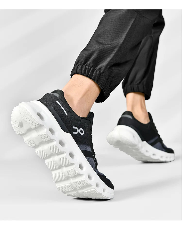 2025 Men Running Shoes comprehensive Mens shoes sneakers Cozy Breathable lining flick Hollow-out shoe soles Male Tennis Walking