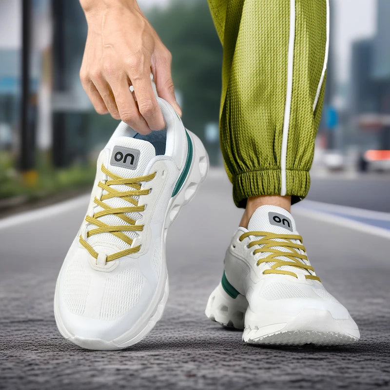 2025 Men Running Shoes comprehensive Mens shoes sneakers Cozy Breathable lining flick Hollow-out shoe soles Male Tennis Walking