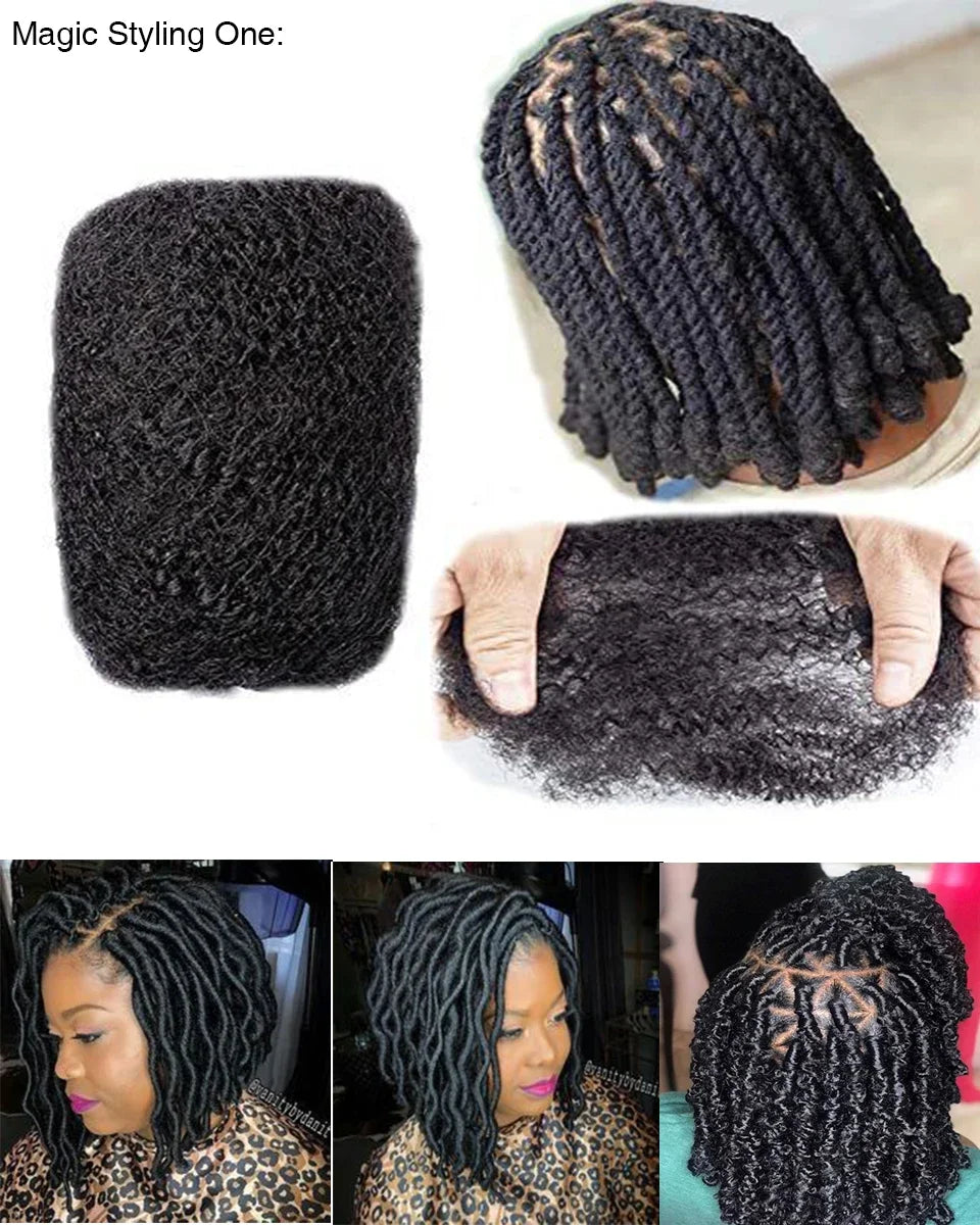 Best Sale QVR Afro Kinky Bulk Twist Braids Hair100% Human Hair for Braiding Dreadlocks Extentions Remy Bulk Hair No Attachment