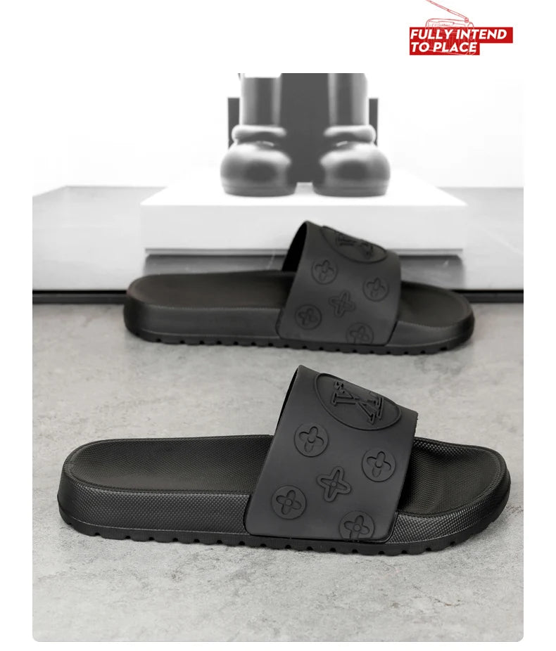 2025Summer New Refreshing Breathable Comfort and Casual plus Size Men's Casual Slip-on Slippers High Quality Sandals