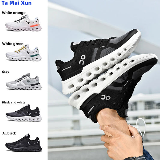 2025 Men Running Shoes comprehensive Mens shoes sneakers Cozy Breathable lining flick Hollow-out shoe soles Male Tennis Walking