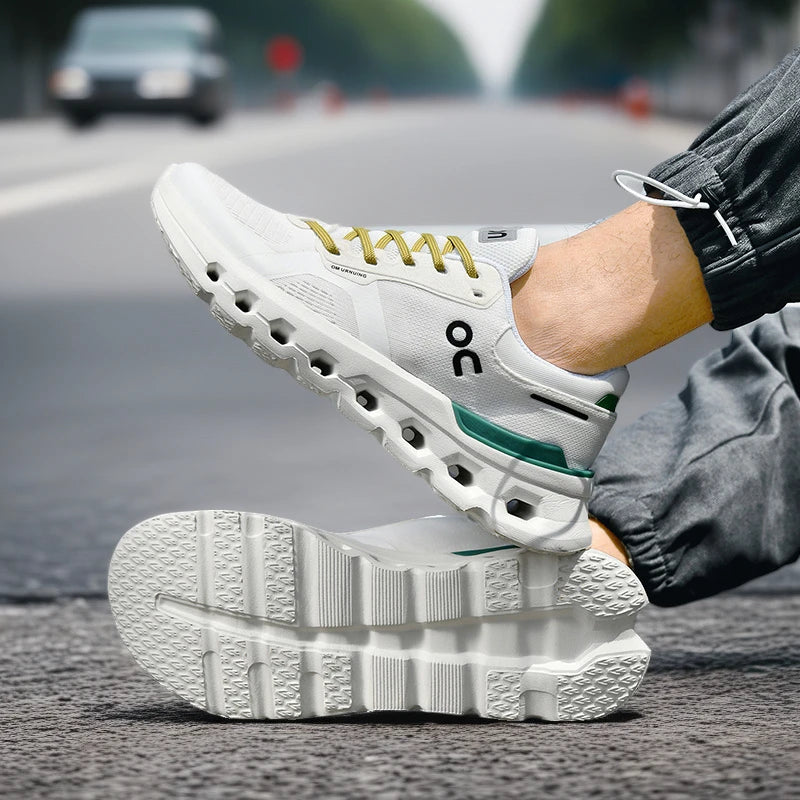 2025 Men Running Shoes comprehensive Mens shoes sneakers Cozy Breathable lining flick Hollow-out shoe soles Male Tennis Walking