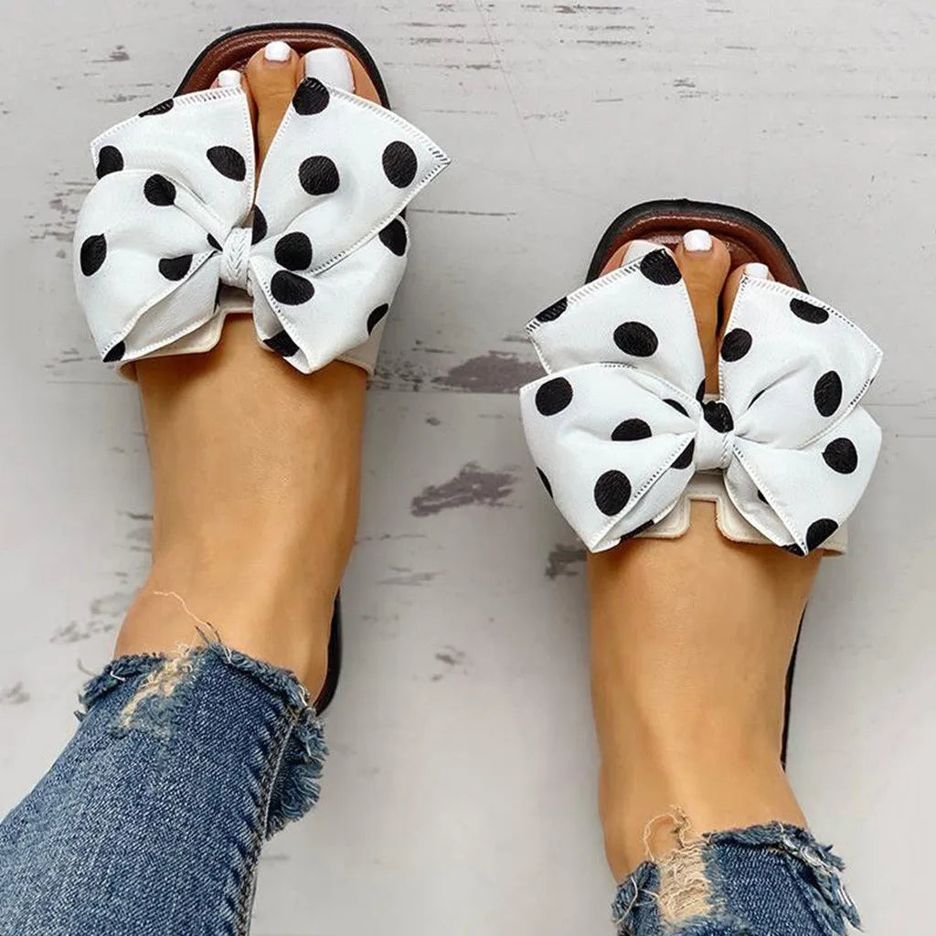 Women's Summer Bohemian Clip Toe Flip Flops Non-Slip Flat Slippers Beach Shoes House Bathroom Non-Slip Shoes Slides