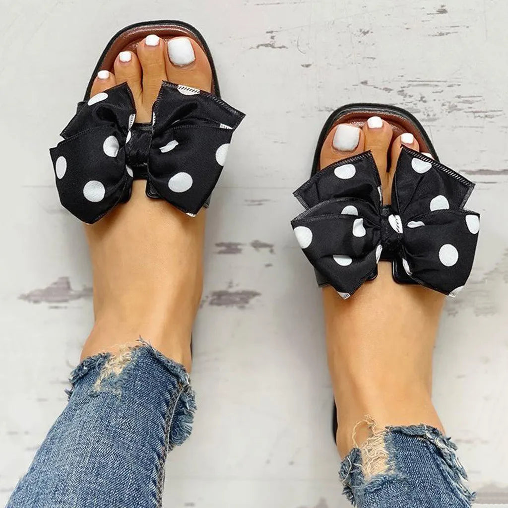 Women's Summer Bohemian Clip Toe Flip Flops Non-Slip Flat Slippers Beach Shoes House Bathroom Non-Slip Shoes Slides