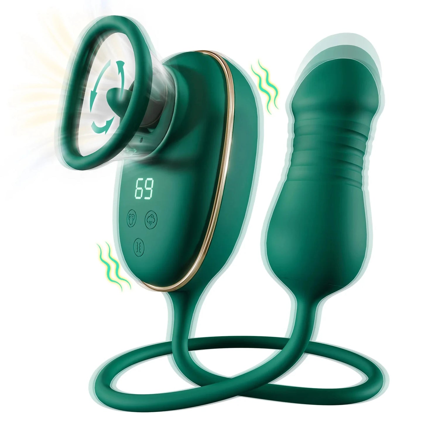 Clitoral Vibrator Sucking and Licking Tongue Sex Toy for Women Nipple Vagina Stimulator Orgasm Pussy Blowjob Female Masturbation