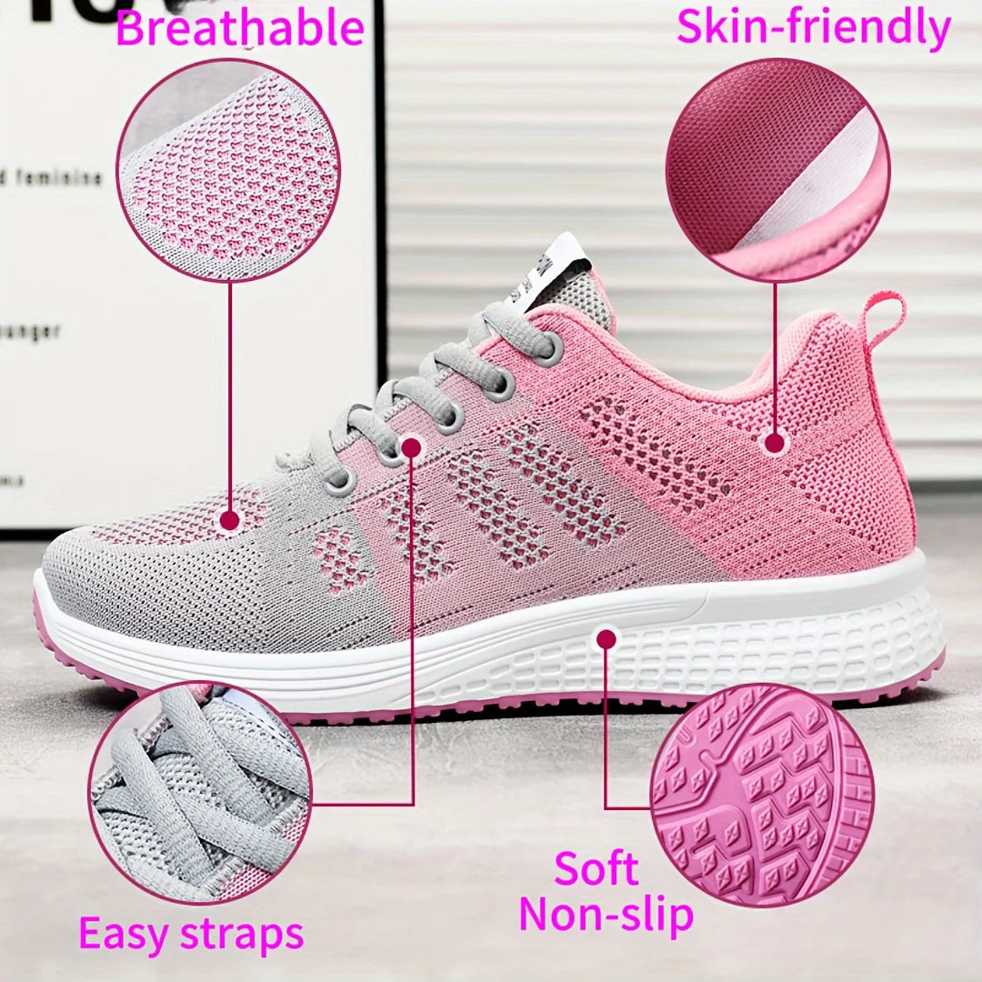Women's shoes casual sneaker soft soled mesh breathable casual shoes Running light travel shoes  women's summer shoes
