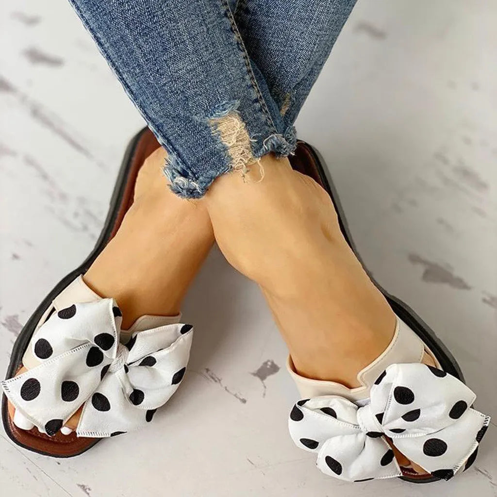 Women's Summer Bohemian Clip Toe Flip Flops Non-Slip Flat Slippers Beach Shoes House Bathroom Non-Slip Shoes Slides