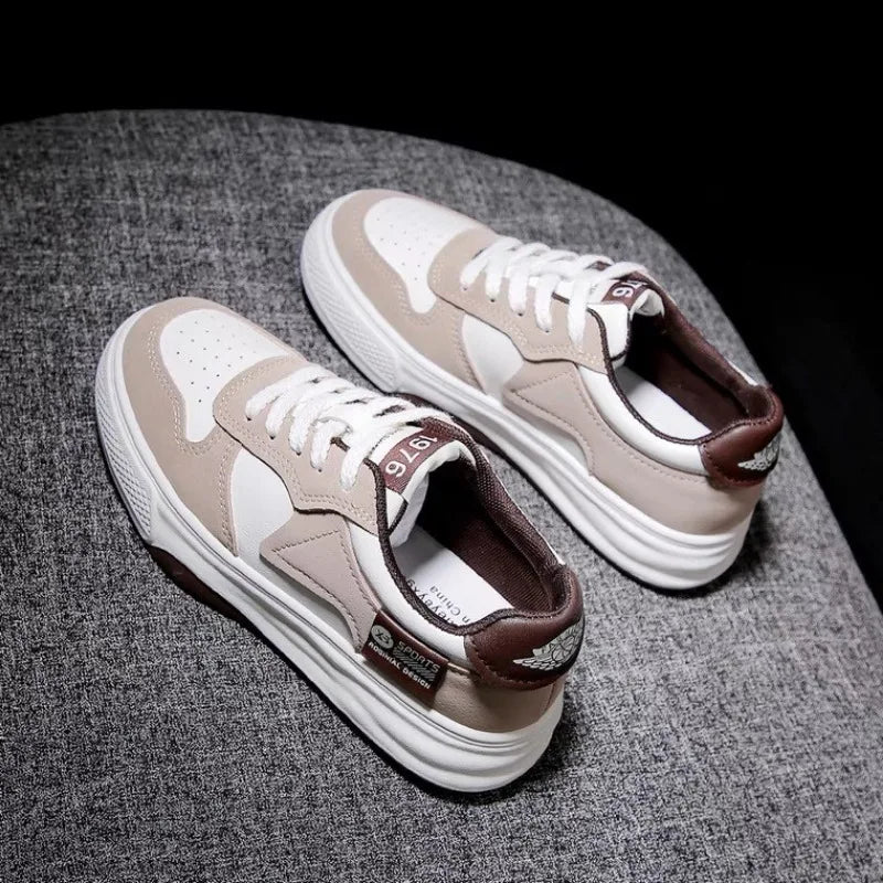 2024 Platform Shoes Women Sneakers Platform Vulcanized Shoes Fashion Comfortable Women's Shoes Casual Sneakers Tenis Masculino