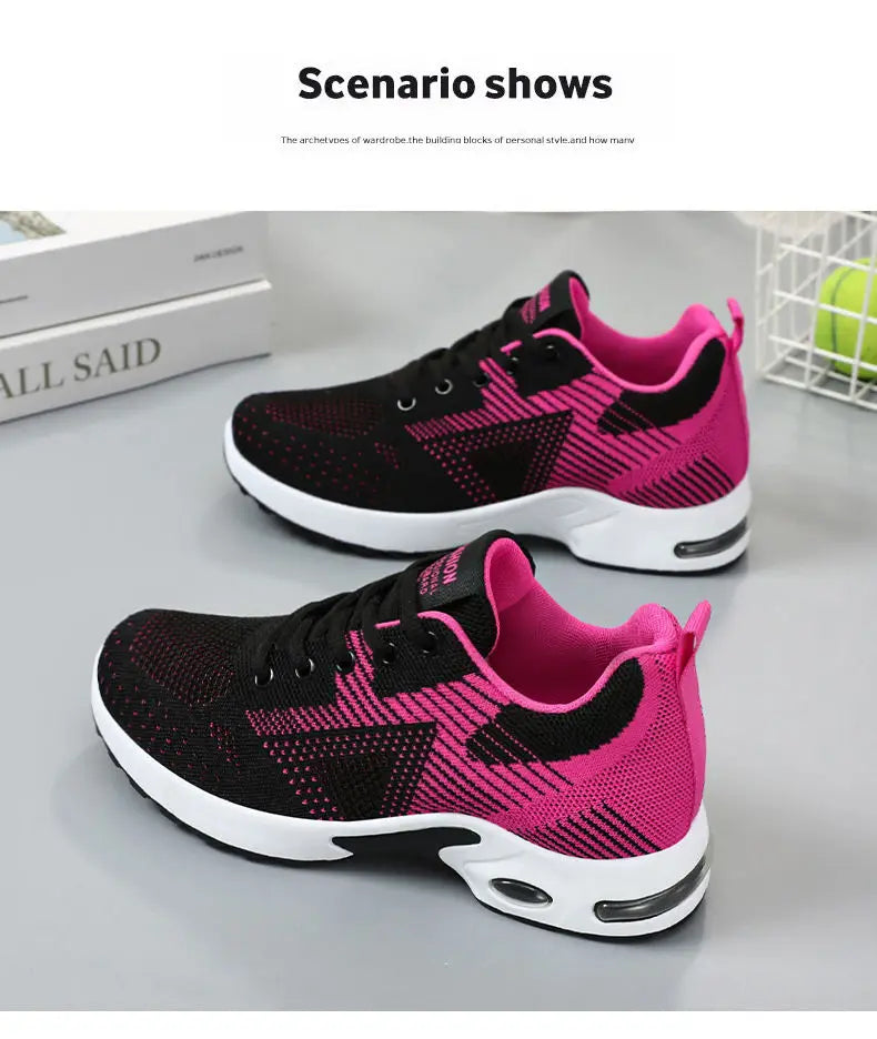 Women's shoes casual sneaker soft soled mesh breathable casual shoes Running light travel shoes  women's summer shoes