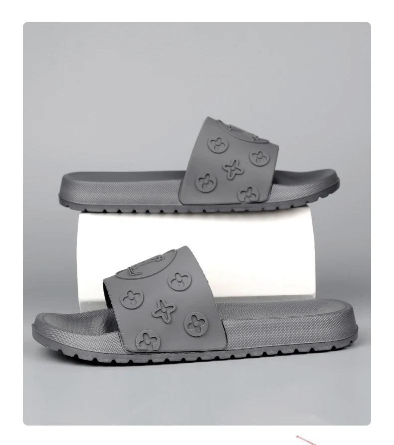 2025Summer New Refreshing Breathable Comfort and Casual plus Size Men's Casual Slip-on Slippers High Quality Sandals