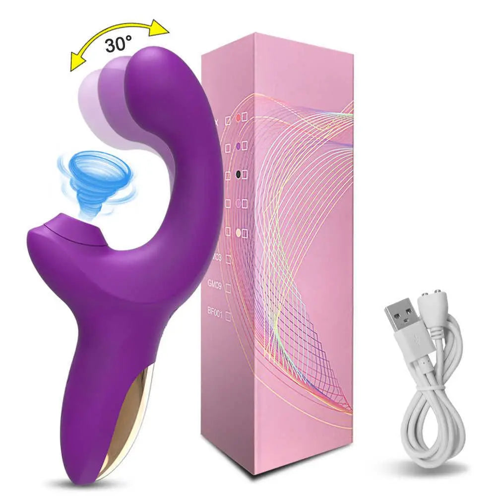 G Spot Vibrator 20 Speeds Clit Sucking Toy Dildo Adult Sex Toys Clitoral Stimulator Vibrating Finger Massager Dildos For Women
