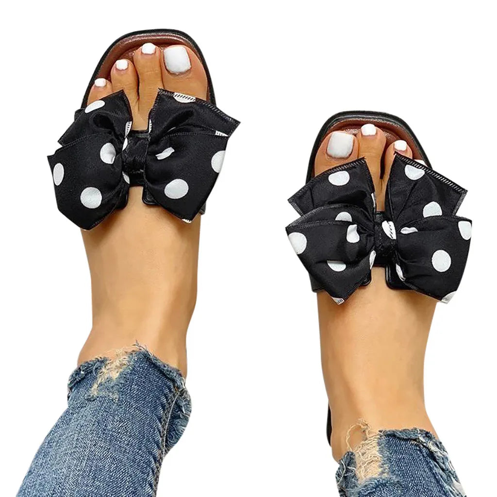 Women's Summer Bohemian Clip Toe Flip Flops Non-Slip Flat Slippers Beach Shoes House Bathroom Non-Slip Shoes Slides