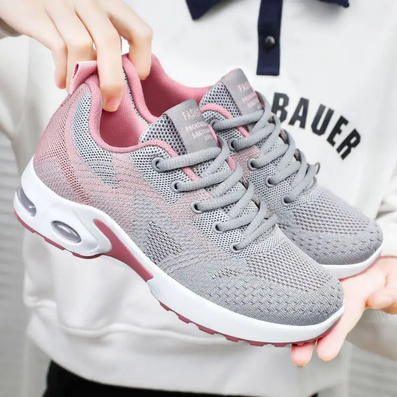 Women's shoes casual sneaker soft soled mesh breathable casual shoes Running light travel shoes  women's summer shoes