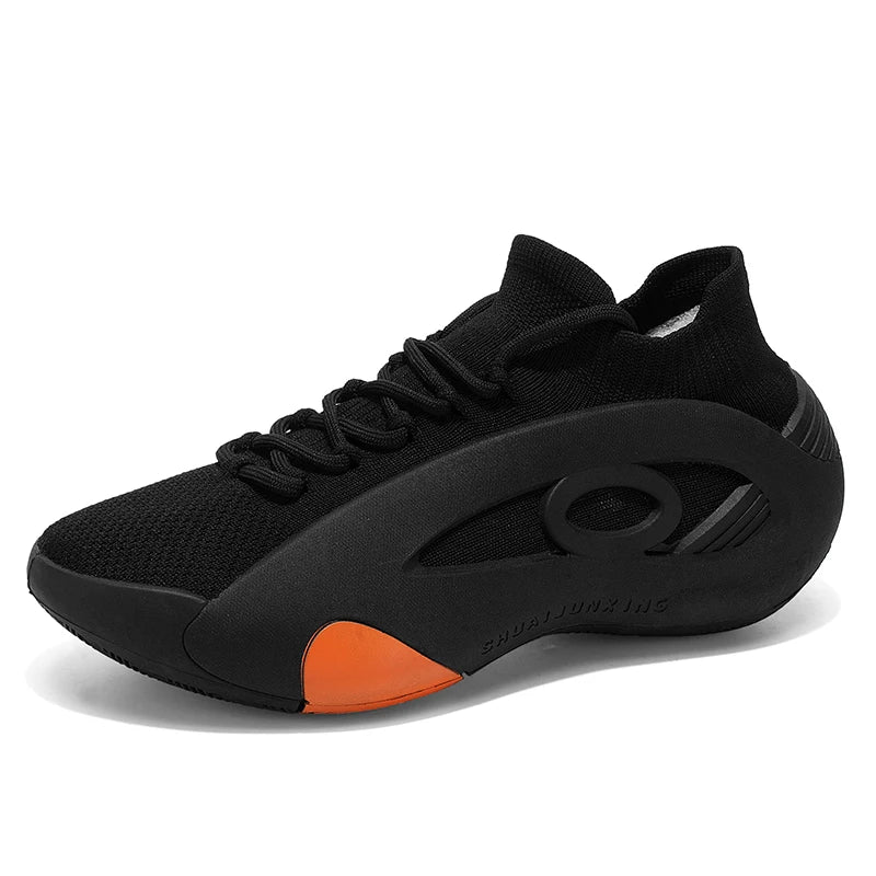 New Arrival Black Green Summer Sneakers for Men Breathable Socks Casual Sports Shoes Men Trainers Platform Designer Sneakers Men