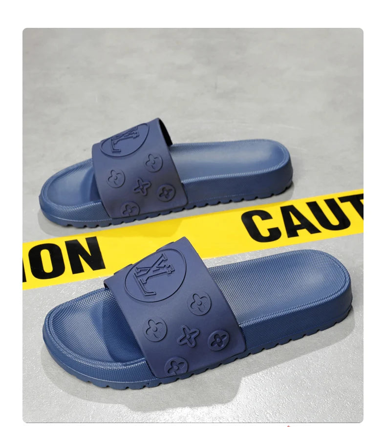 2025Summer New Refreshing Breathable Comfort and Casual plus Size Men's Casual Slip-on Slippers High Quality Sandals